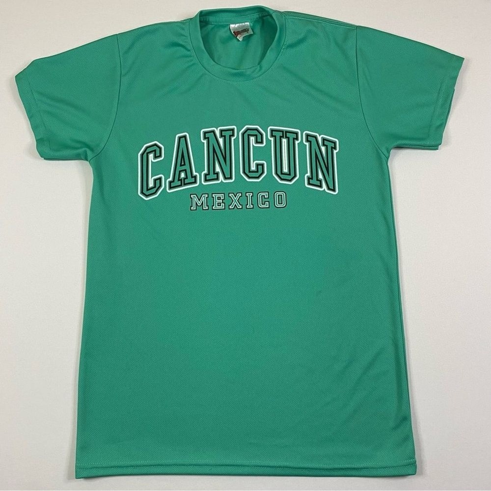 Cancun Mexico T-Shirt Men's Small Short‎ Sleeve Beach Vacation Lightweight